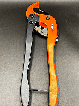 Ножницы для металлопластиковой трубы, черно-оранжевые (16-63 мм) ,арт.TIM160