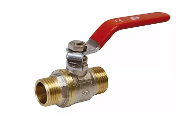 Кран шаровой облегчённый с никелированным покрытием 1/2"ш/ш BV208-2N